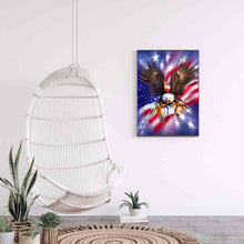 Load image into Gallery viewer, Eagle Banner 40x50cm(canvas) full square drill diamond painting
