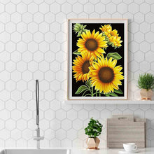 Load image into Gallery viewer, Sunflower 40x50cm(canvas) full round drill diamond painting
