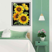 Load image into Gallery viewer, Sunflower 40x50cm(canvas) full round drill diamond painting
