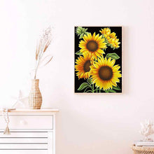 Load image into Gallery viewer, Sunflower 40x50cm(canvas) full round drill diamond painting
