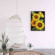 Load image into Gallery viewer, Sunflower 40x50cm(canvas) full round drill diamond painting
