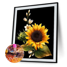 Load image into Gallery viewer, Sunflower 40x50cm(canvas) full round drill diamond painting
