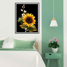 Load image into Gallery viewer, Sunflower 40x50cm(canvas) full round drill diamond painting
