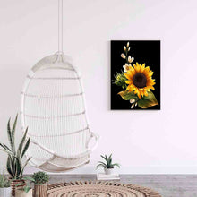 Load image into Gallery viewer, Sunflower 40x50cm(canvas) full round drill diamond painting
