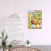 Load image into Gallery viewer, Easter Bunny 30x40cm(canvas) full round drill diamond painting
