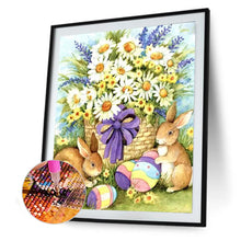 Load image into Gallery viewer, Easter Bunny 30x40cm(canvas) full round drill diamond painting
