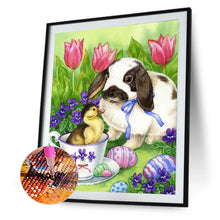 Load image into Gallery viewer, Easter Bunny 30x40cm(canvas) full round drill diamond painting
