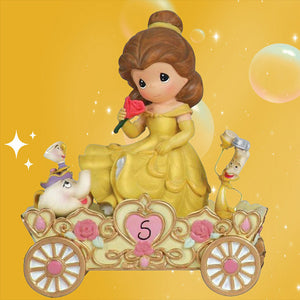 Princess Belle Carriage 40x40cm(canvas) full round drill diamond painting