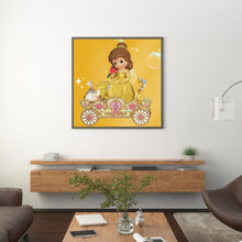 Load image into Gallery viewer, Princess Belle Carriage 40x40cm(canvas) full round drill diamond painting
