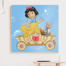 Load image into Gallery viewer, Snow White Carriage 40x40cm(canvas) full round drill diamond painting
