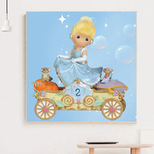 Load image into Gallery viewer, Princess Sandy Carriage 40x40cm(canvas) full round drill diamond painting
