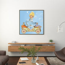 Load image into Gallery viewer, Princess Sandy Carriage 40x40cm(canvas) full round drill diamond painting
