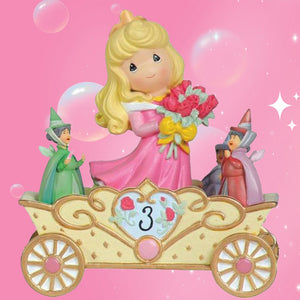 Princess Aurora Carriage 40x40cm(canvas) full round drill diamond painting