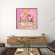 Load image into Gallery viewer, Princess Aurora Carriage 40x40cm(canvas) full round drill diamond painting
