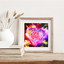 Load image into Gallery viewer, Aurora Rose 30x30cm(canvas) full round drill diamond painting
