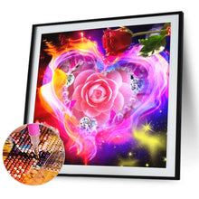 Load image into Gallery viewer, Aurora Rose 30x30cm(canvas) full round drill diamond painting
