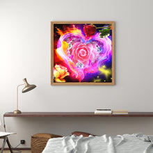 Load image into Gallery viewer, Aurora Rose 30x30cm(canvas) full round drill diamond painting
