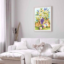 Load image into Gallery viewer, Easter Bunny 50x60cm(canvas) full round drill diamond painting
