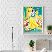 Load image into Gallery viewer, Snow White 30x40cm(canvas) full round drill diamond painting
