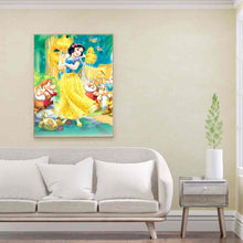 Load image into Gallery viewer, Snow White 30x40cm(canvas) full round drill diamond painting
