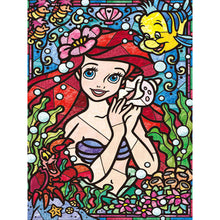 Load image into Gallery viewer, Mermaid Princess 30x40cm(canvas) full square drill diamond painting
