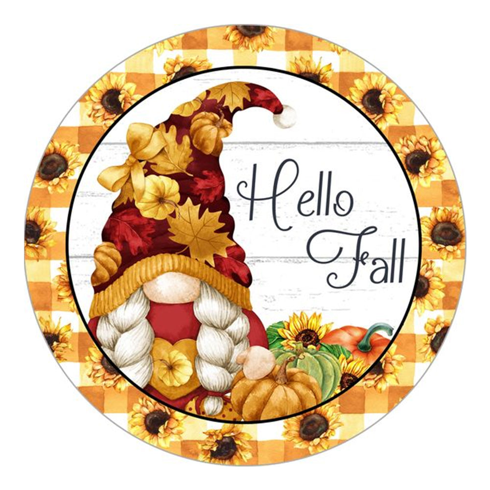 Hello Fall Goblin 50x50cm(canvas) full round drill diamond painting