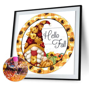 Hello Fall Goblin 50x50cm(canvas) full round drill diamond painting