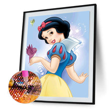 Load image into Gallery viewer, Disney Snow White 30x40cm(canvas) full round drill diamond painting
