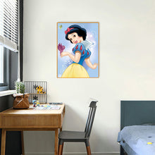 Load image into Gallery viewer, Disney Snow White 30x40cm(canvas) full round drill diamond painting
