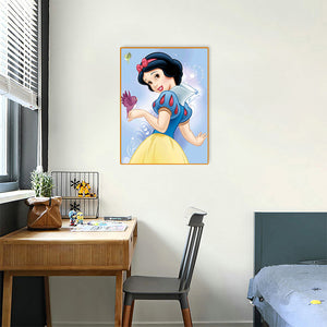 Disney Snow White 30x40cm(canvas) full round drill diamond painting