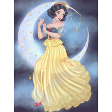 Load image into Gallery viewer, Snow White 30x40cm(canvas) full round drill diamond painting
