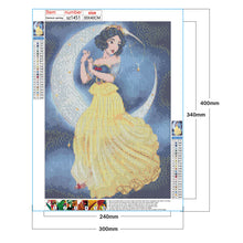 Load image into Gallery viewer, Snow White 30x40cm(canvas) full round drill diamond painting
