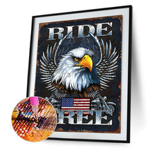 Load image into Gallery viewer, Eagle 40x50cm(canvas) full round drill diamond painting
