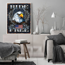 Load image into Gallery viewer, Eagle 40x50cm(canvas) full round drill diamond painting
