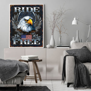 Eagle 40x50cm(canvas) full round drill diamond painting