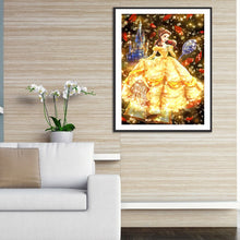 Load image into Gallery viewer, Disney Princess 40x50cm(canvas) full round drill diamond painting
