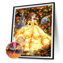 Load image into Gallery viewer, Disney Princess 40x50cm(canvas) full round drill diamond painting
