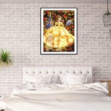 Load image into Gallery viewer, Disney Princess 40x50cm(canvas) full round drill diamond painting
