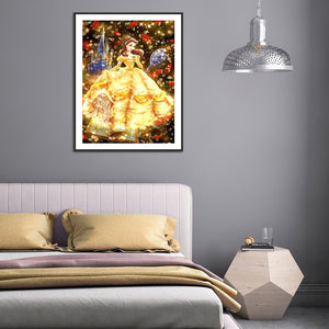 Disney Princess 40x50cm(canvas) full round drill diamond painting