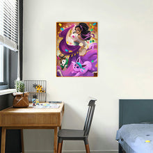 Load image into Gallery viewer, Pok¨¦mon &amp; Princess 30x40cm(canvas) full round drill diamond painting
