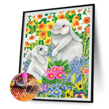 Load image into Gallery viewer, Easter Bunny 30x40cm(canvas) full round drill diamond painting
