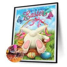 Load image into Gallery viewer, Easter Bunny 30x40cm(canvas) full round drill diamond painting
