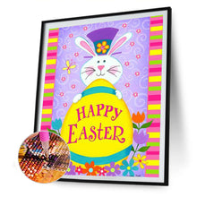 Load image into Gallery viewer, Easter Bunny 30x40cm(canvas) full round drill diamond painting
