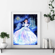 Load image into Gallery viewer, Cinderella 50x60cm(canvas) full round drill diamond painting
