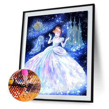 Load image into Gallery viewer, Cinderella 50x60cm(canvas) full round drill diamond painting
