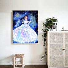 Load image into Gallery viewer, Cinderella 50x60cm(canvas) full round drill diamond painting
