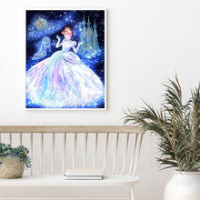 Load image into Gallery viewer, Cinderella 50x60cm(canvas) full round drill diamond painting
