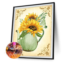 Load image into Gallery viewer, Sunflower 40x50cm(canvas) full square drill diamond painting
