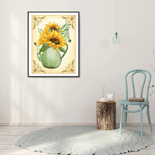 Load image into Gallery viewer, Sunflower 40x50cm(canvas) full square drill diamond painting
