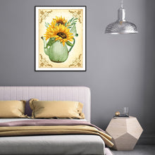 Load image into Gallery viewer, Sunflower 40x50cm(canvas) full square drill diamond painting
